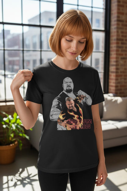 Bam Bam Bigelow Ready to Fight T-shirt