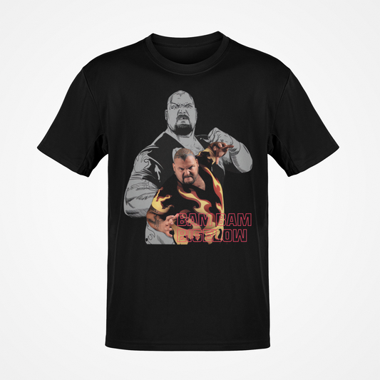Bam Bam Bigelow Ready to Fight T-shirt