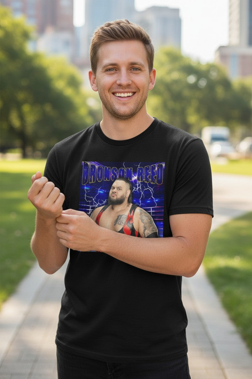 Bronson Reed Highlight Black T-shirt