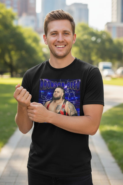 Bronson Reed Highlight Black T-shirt