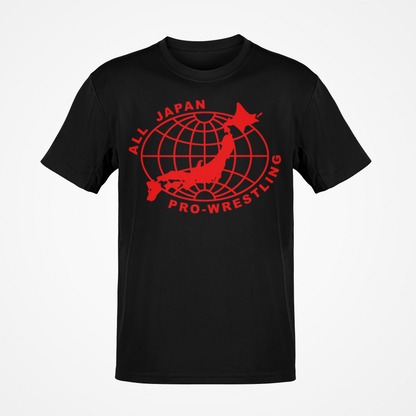 All Japan Pro Wrestling Red Logo T-shirt