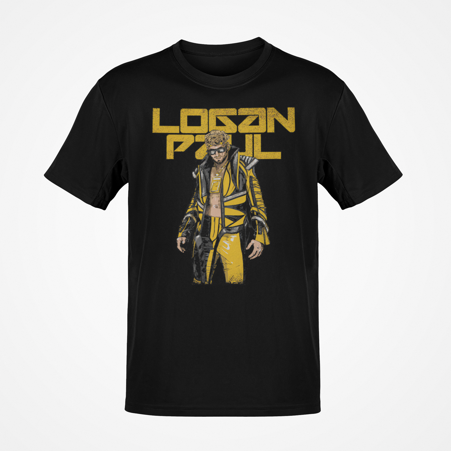 Logan Paul Pose Yellow Black T-shirt