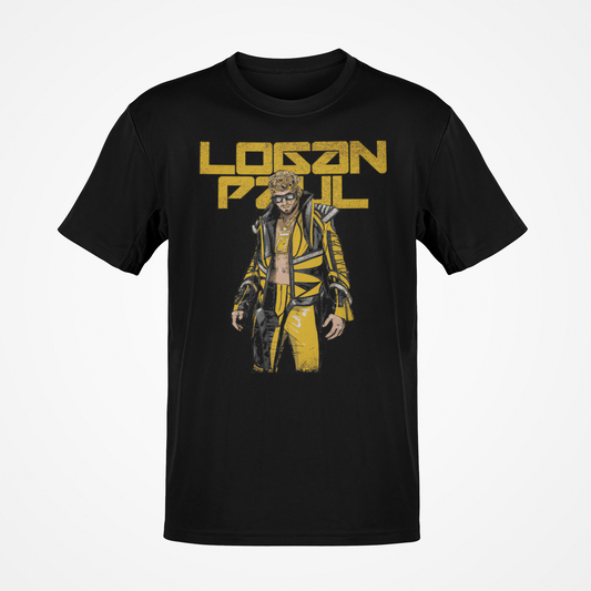 Logan Paul Pose Yellow Black T-shirt
