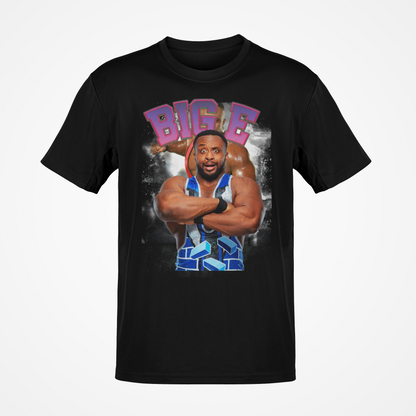 WWE Big E New Day Arms Folded Mens Black T-shirt