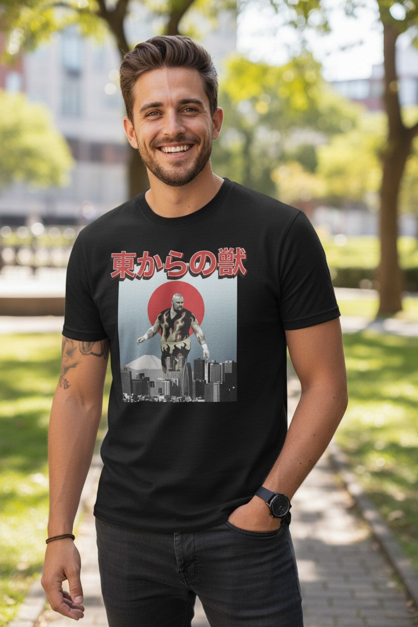 Bam Bam Bigelow Tokyo Japanese T-shirt