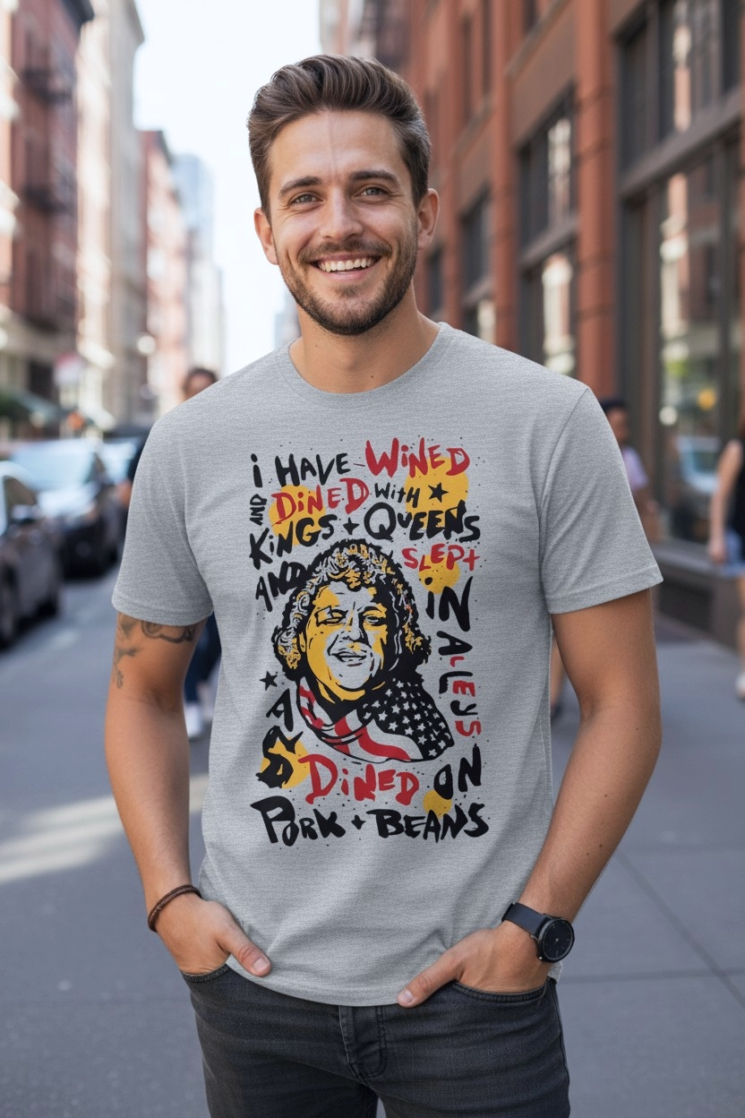 Dusty Rhodes Quotes Pork and Beans T-shirt