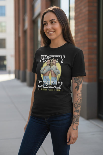 Kit Wilson Elton Prince Pretty Deadly Duo Black T-shirt