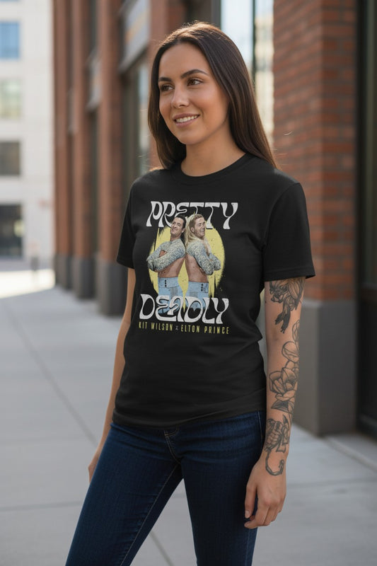 Kit Wilson Elton Prince Pretty Deadly Duo Black T-shirt