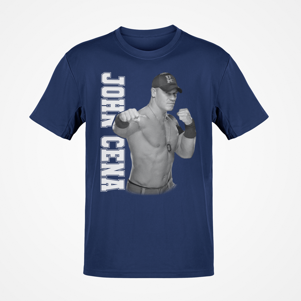 John Cena Come Get Some WWE Mens Navy Blue T-shirt