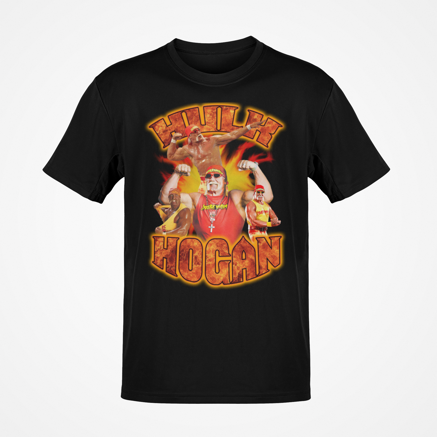 Hulk Hogan Whatcha Gonna Do? Mens Black T-shirt
