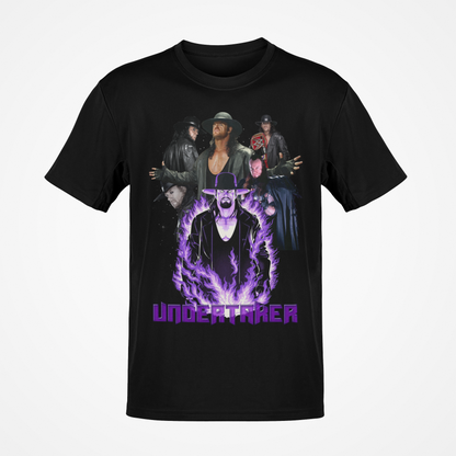 Undertaker Arms Out Mens Black T-shirt WWE