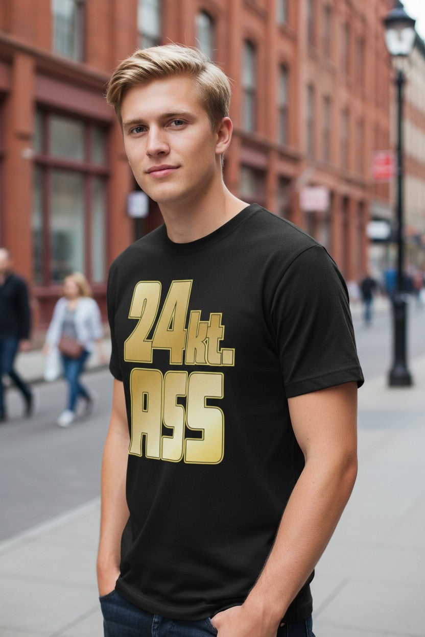 Bad Ass Billy Gunn 24kt Flawless Black T-shirt