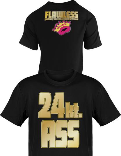 Bad Ass Billy Gunn 24kt Flawless Black T-shirt