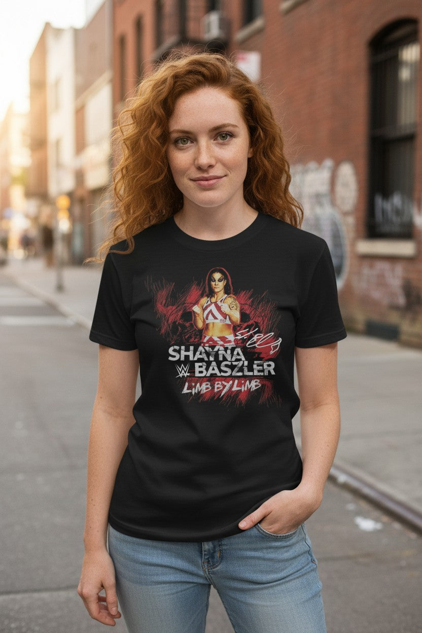 Shayna Baszler Limb By Limb Black T-shirt