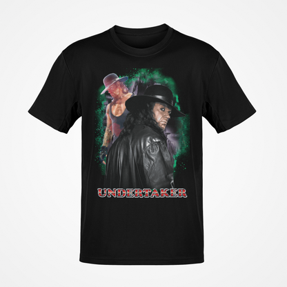 Undertaker Deadman Mens Black T-shirt WWE