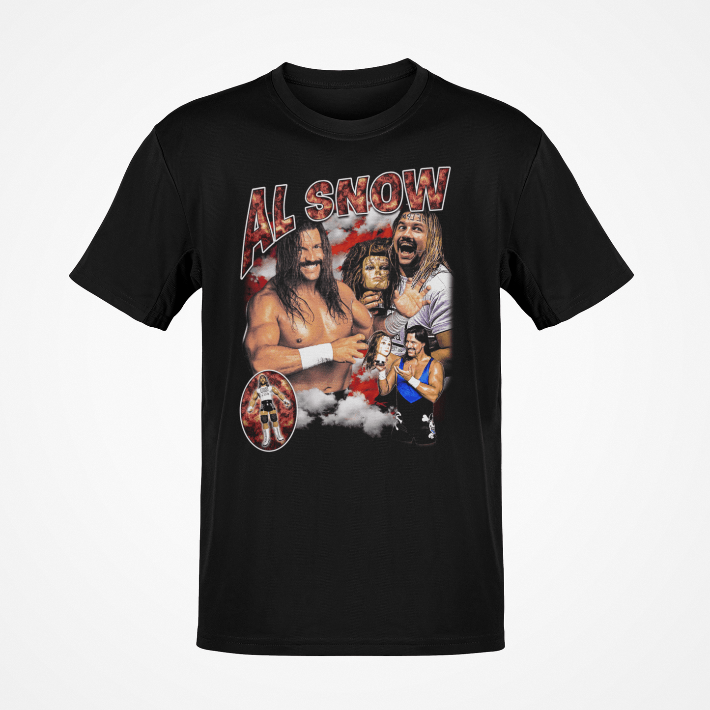 Al Snow with Head Wrestling Pose T-shirt