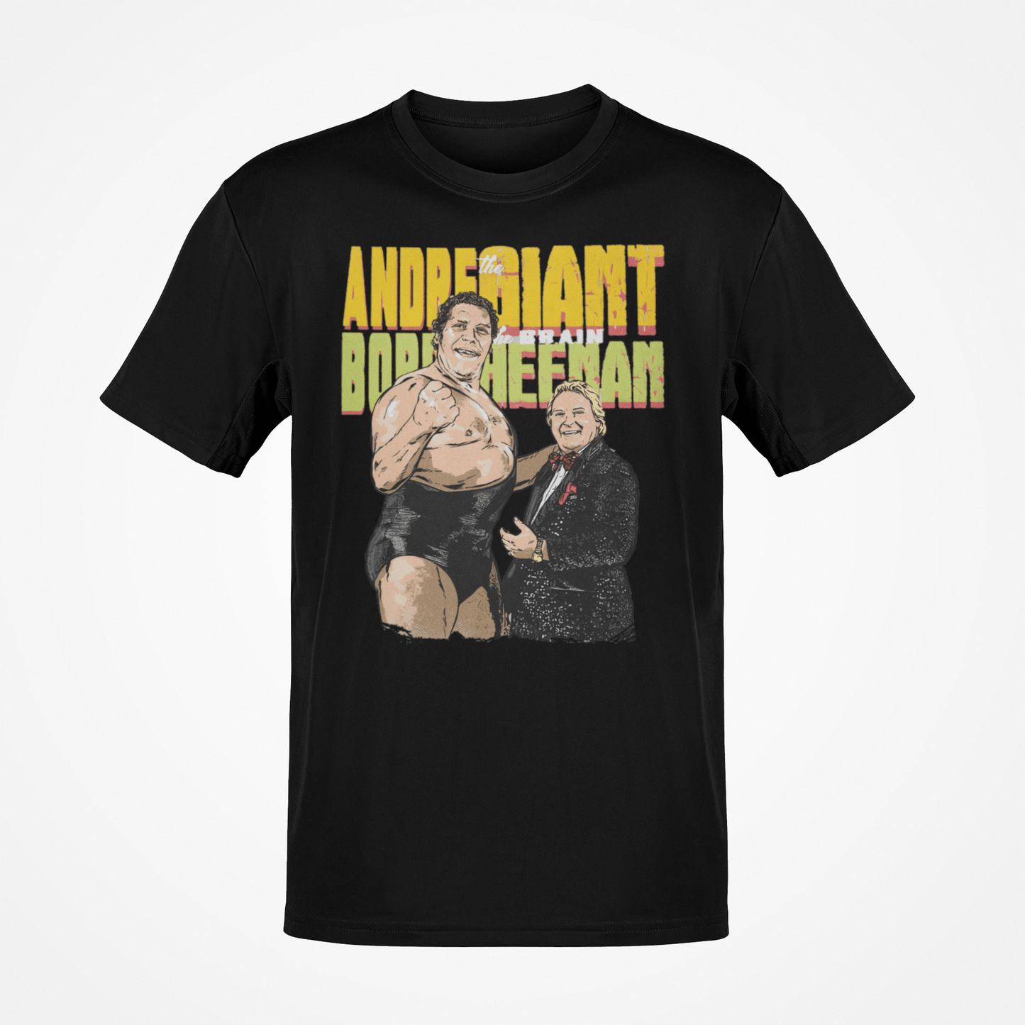 Andre The Giant Bobby The Brain Heenan Legends Black T-shirt