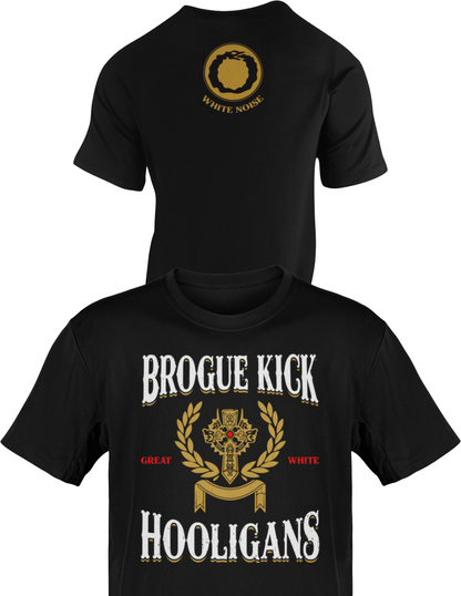 Sheamus Brogue Kick Hooligans Wihte Noise T-shirt