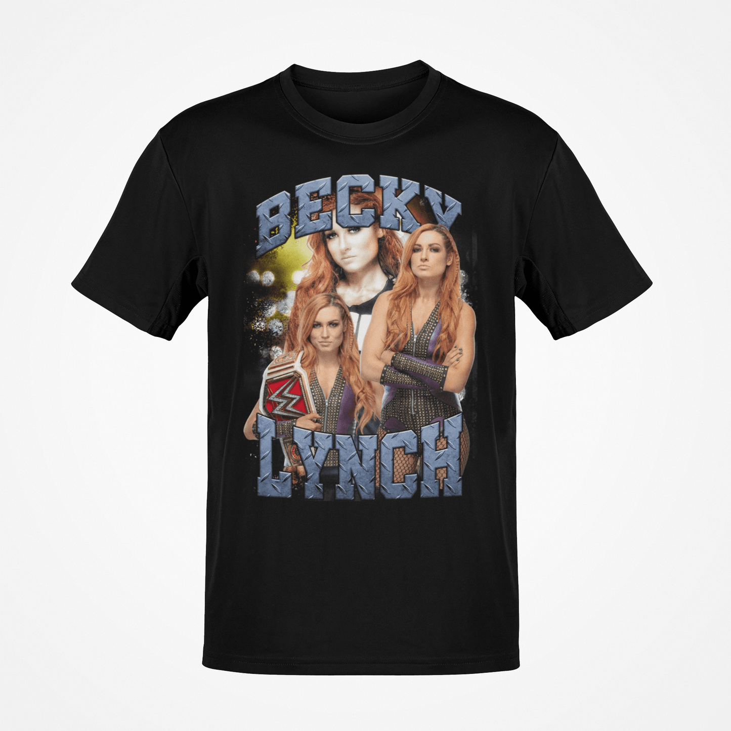 Becky Lynch WWE Superstar Black T-shirt