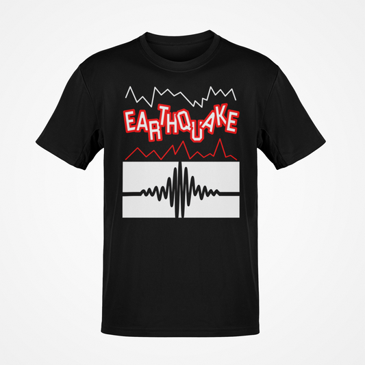 Earthquake Natural Disasters Pro Wrestler John Tenta T-shirt