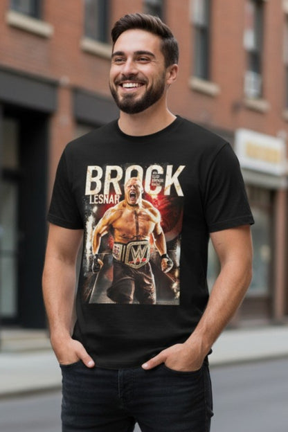 Brock Lesner Poster Print T-shirt