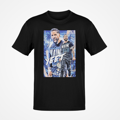 Jey Uso Main Event Yeet Poster Print Black T-shirt