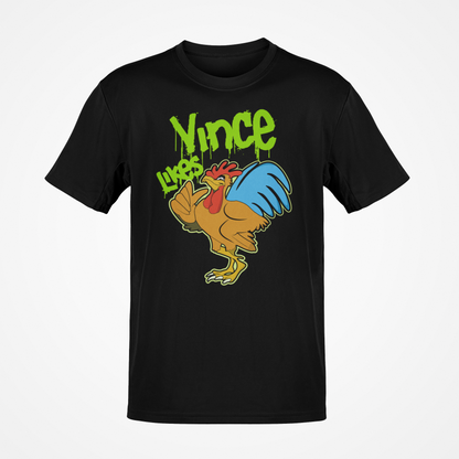 Vince Mcmahon Loves Rooster DX D-Generation X Mens Black T-shirt