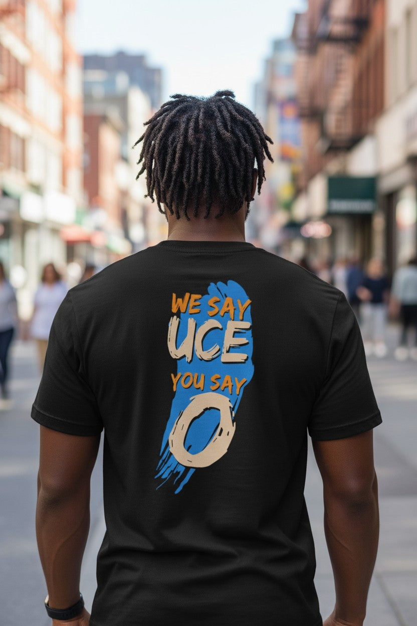 Jimmy Jey Uso We Say Uce You Say O Black T-shirt