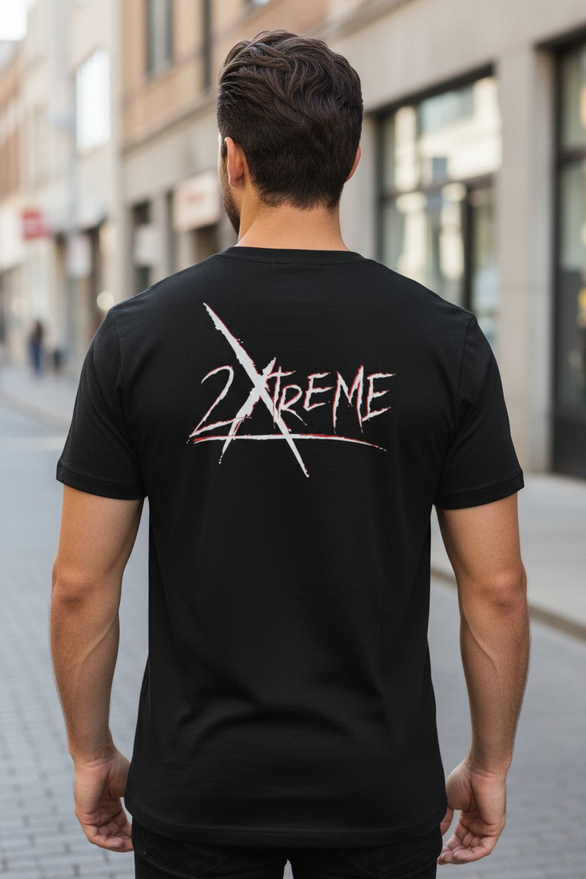 The Boyz Matt Jeff 2Xtreme Mens Black WWF T-shirt