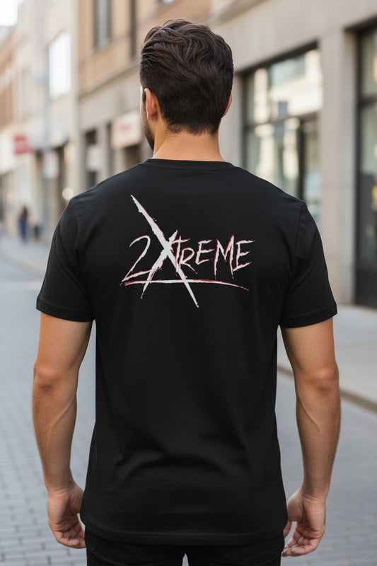 The Boyz Matt Jeff 2Xtreme Mens Black WWF T-shirt