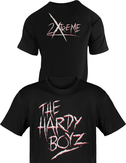 The Boyz Matt Jeff 2Xtreme Mens Black WWF T-shirt