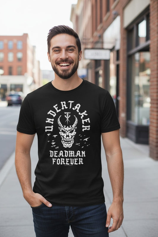 Undertaker Deadman Forever Phenom Skull T-shirt