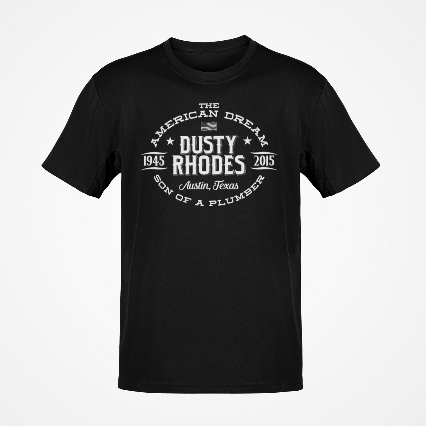 Dusty Rhodes American Dream Memorial Black T-shirt