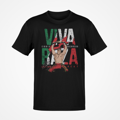 Eddie Guerrero WWE Champ Viva La Raza Black T-shirt