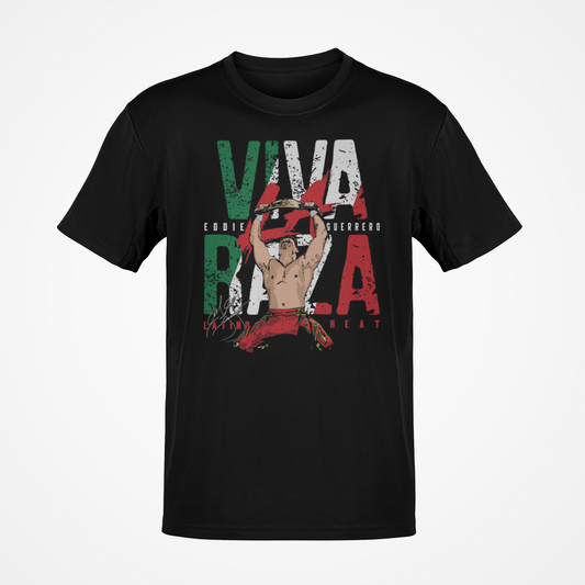 Eddie Guerrero WWE Champ Viva La Raza Black T-shirt