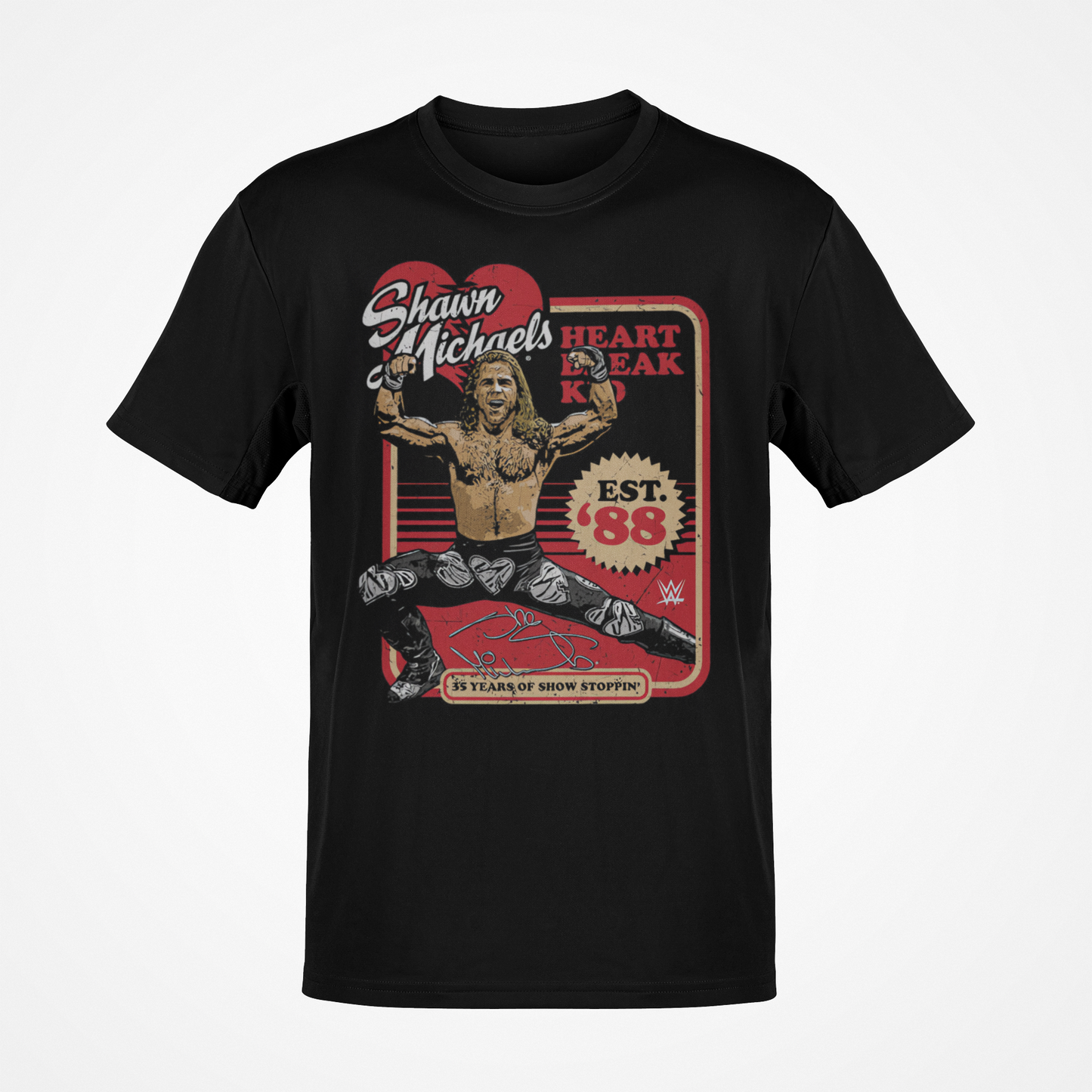 Shawn Michaels Est 1988 Signature T-shirt
