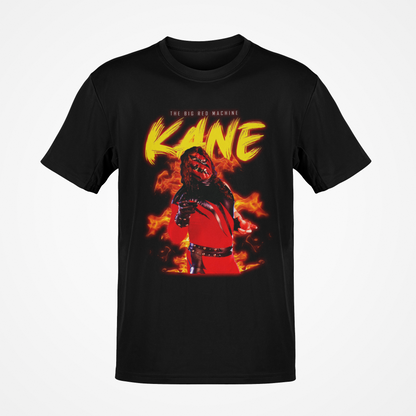 Kane The Big Red Machine Mens Black T-shirt