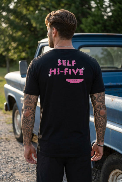 Diamond Dallas Page Self Hi-Five DDP T-shirt