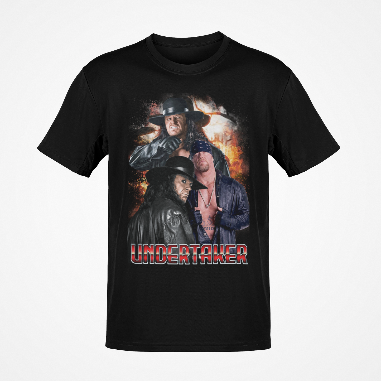 Undertaker American Badass Mens Black T-shirt WWE
