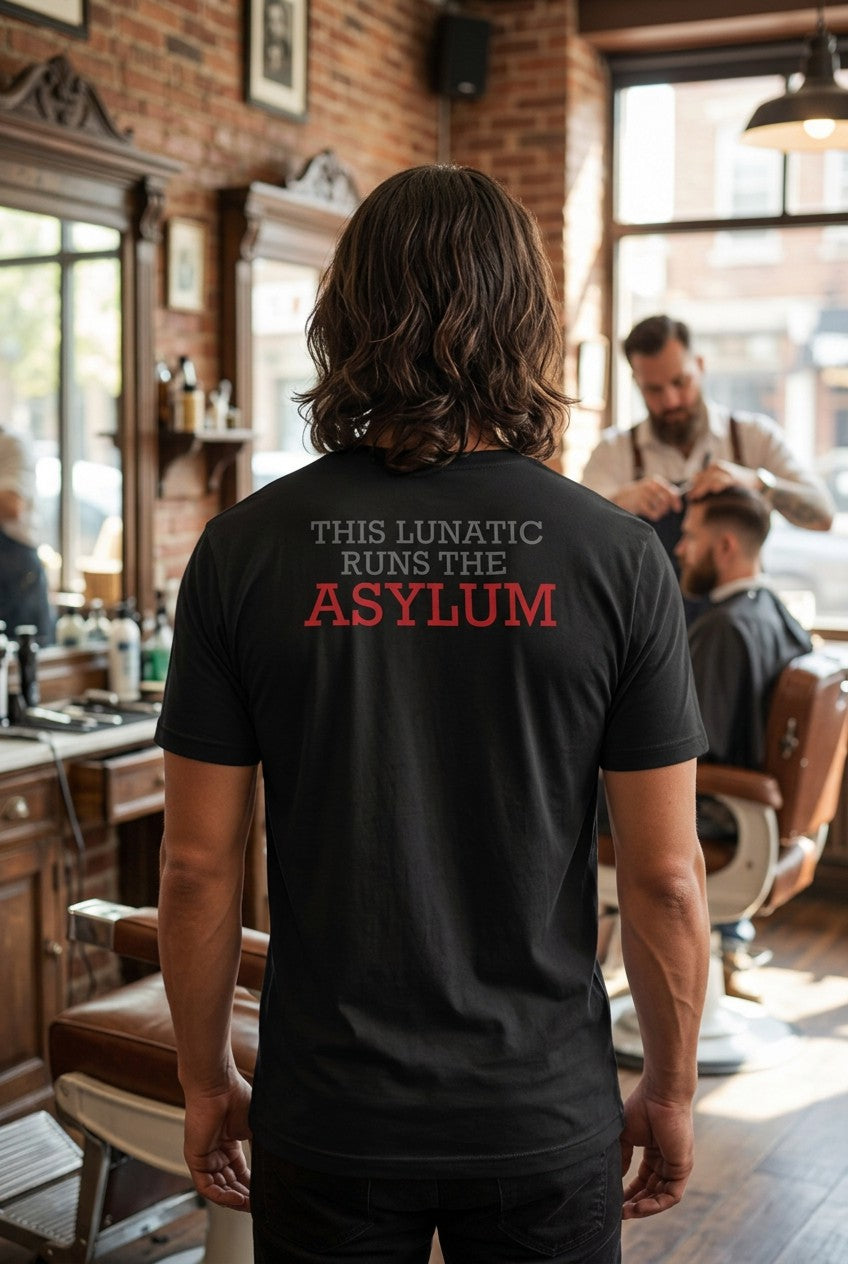 Dean Ambrose This Lunatic Runs The Asylum Black T-shirt