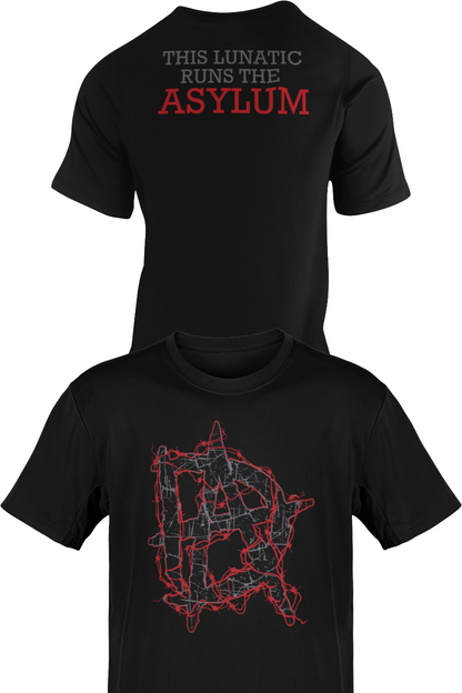 Dean Ambrose This Lunatic Runs The Asylum Black T-shirt
