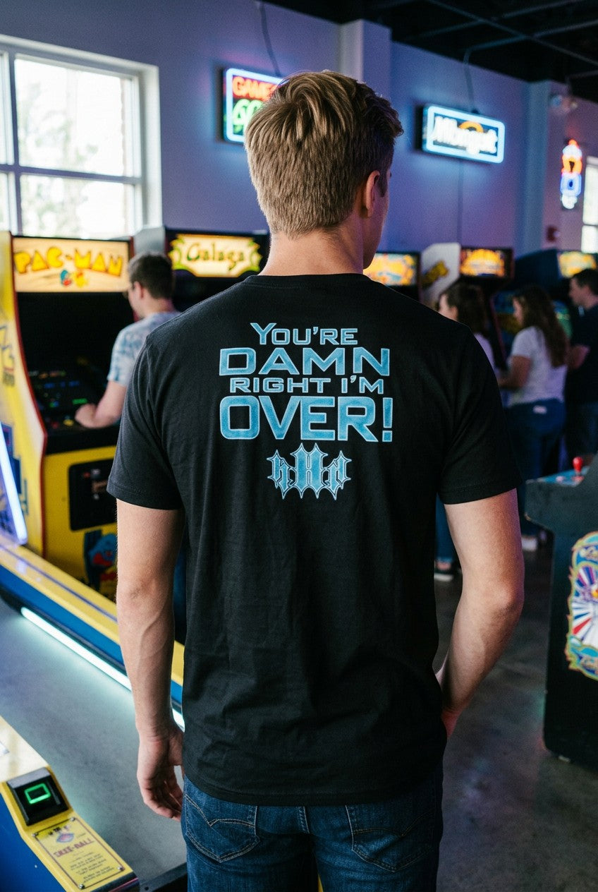 Triple H Game Over ?! You're Right I'm Over Black T-shirt