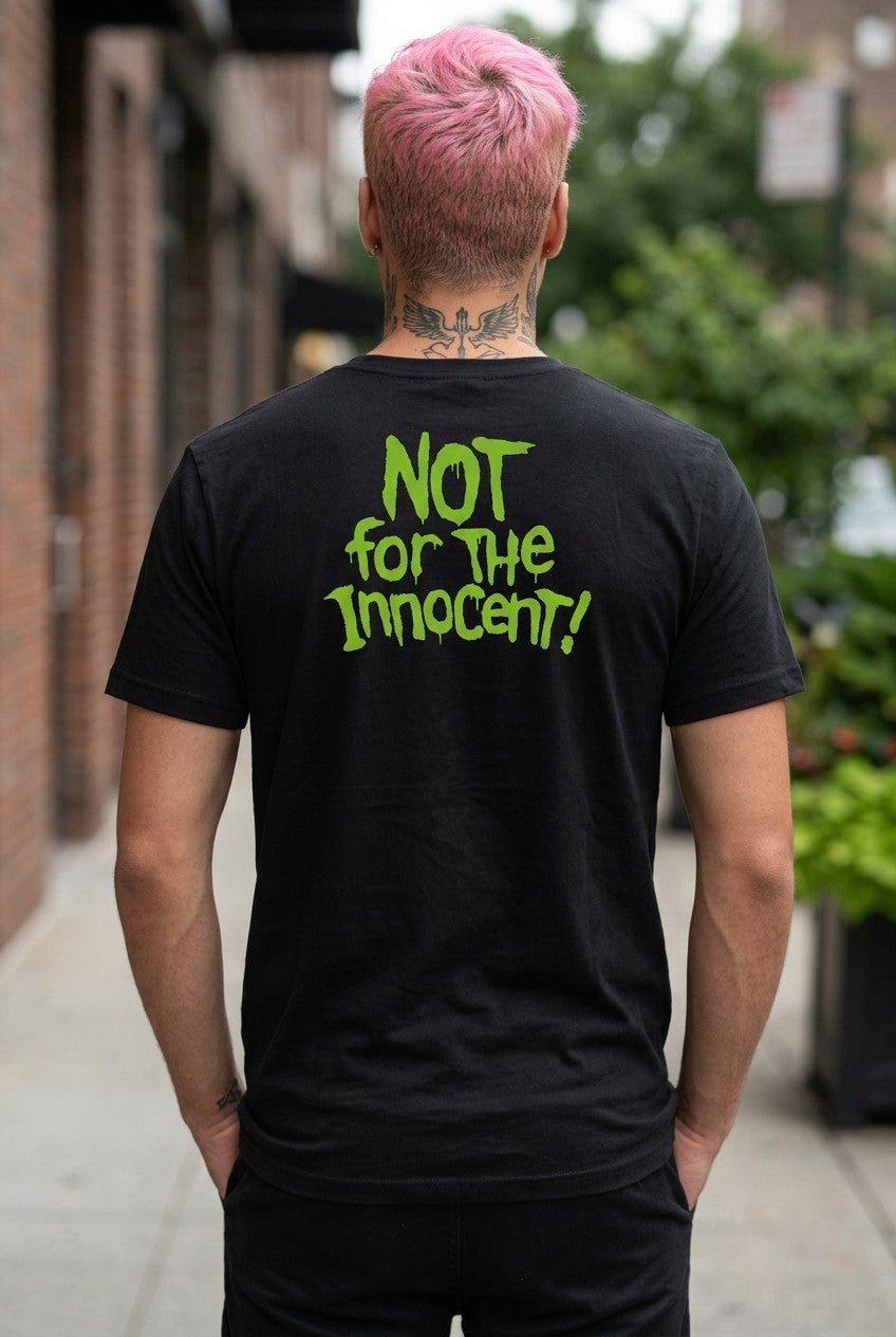 Triple H Not For The Innocent WWF Mens Black T-shirt