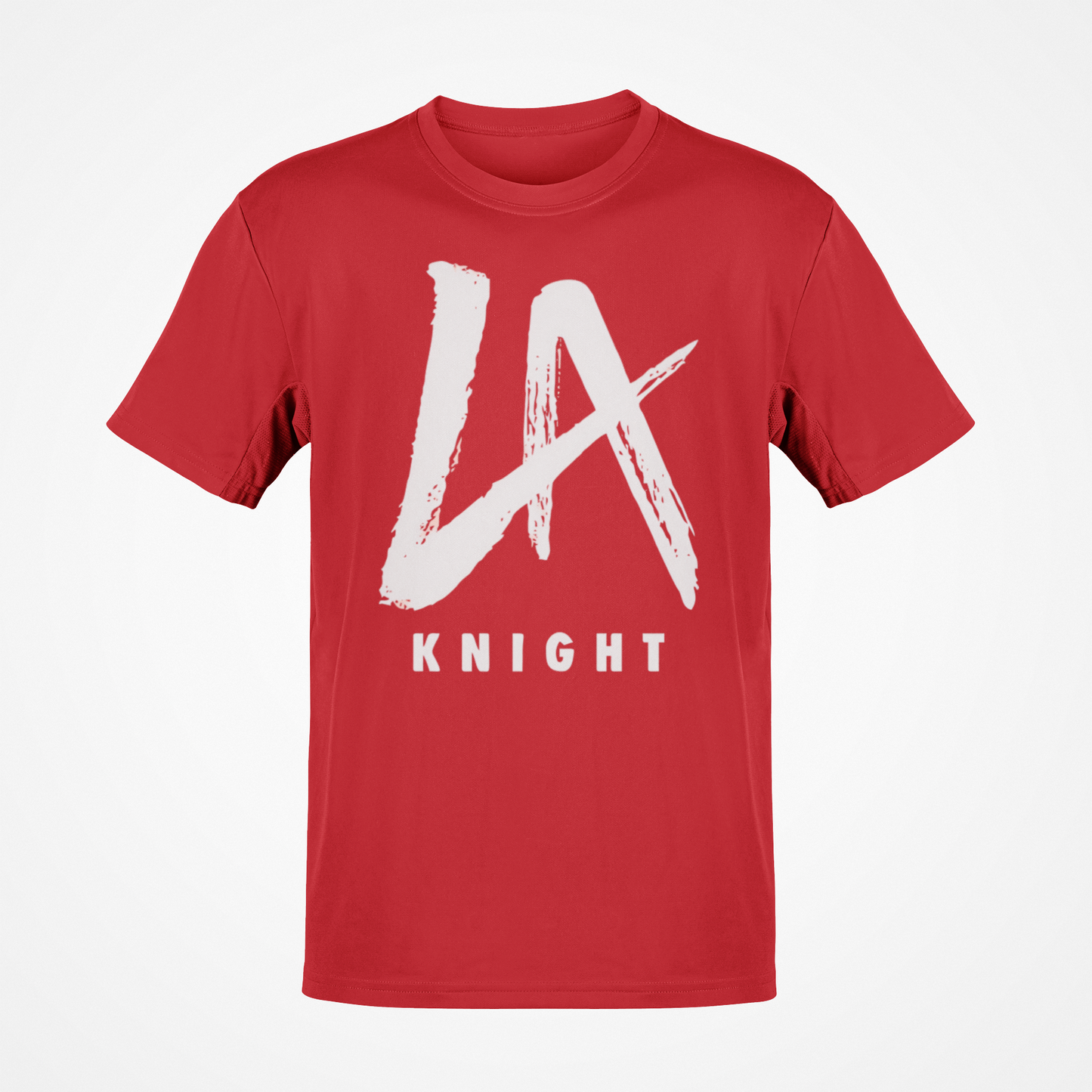 LA Knight Big White Logo Red T-shirt