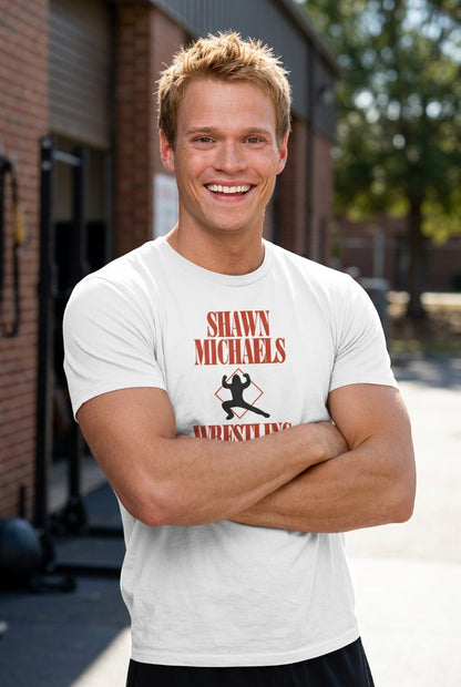 Shawn Michaels Wrestling Academy White T-shirt