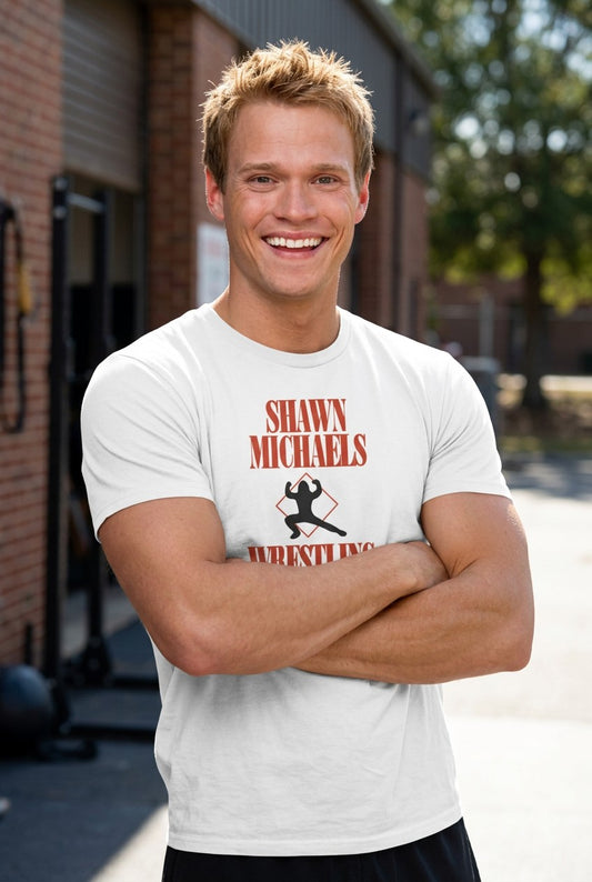 Shawn Michaels Wrestling Academy White T-shirt