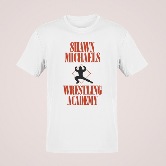 Shawn Michaels Wrestling Academy White T-shirt