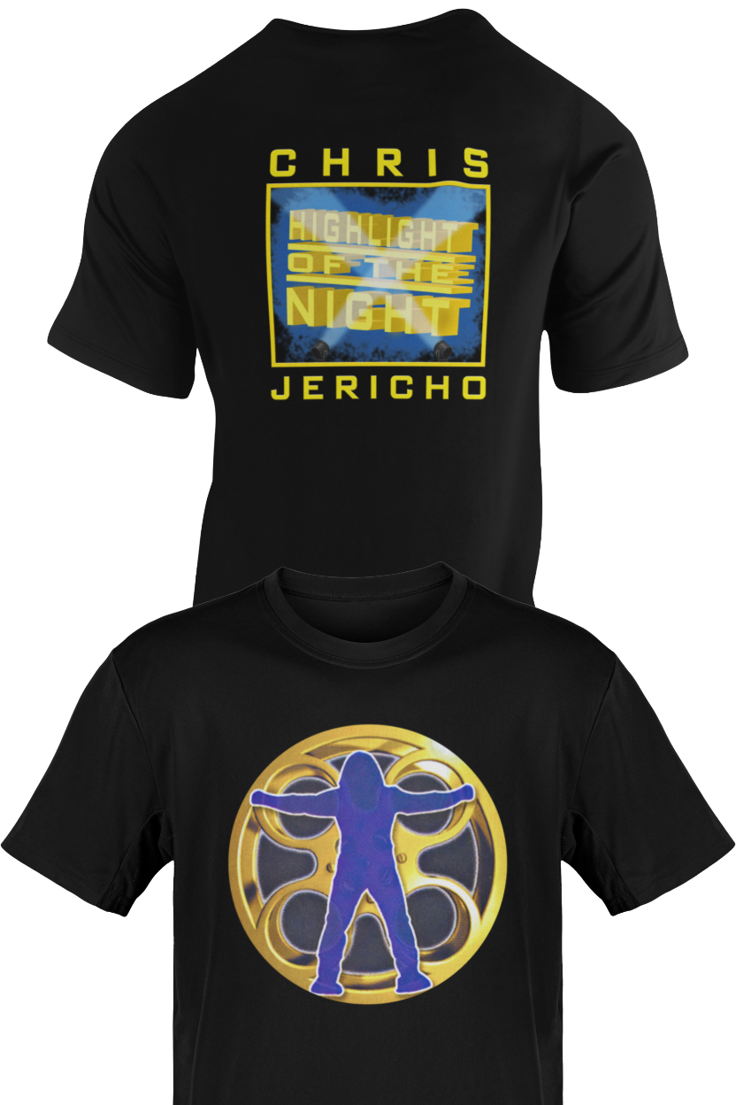 Chris Jericho Highlight of The Night Y2J Black T-shirt