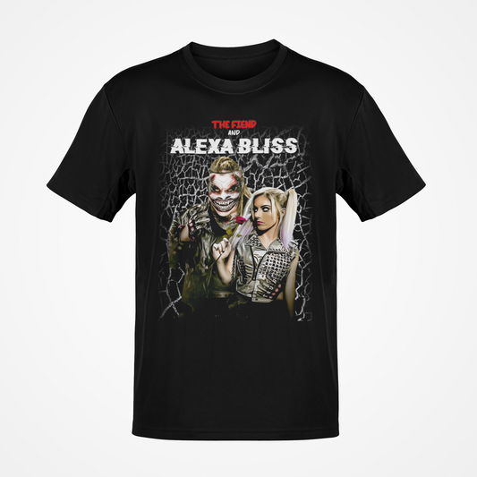 The Fiend and Alexa Bliss Bray Wyatt T-shirt