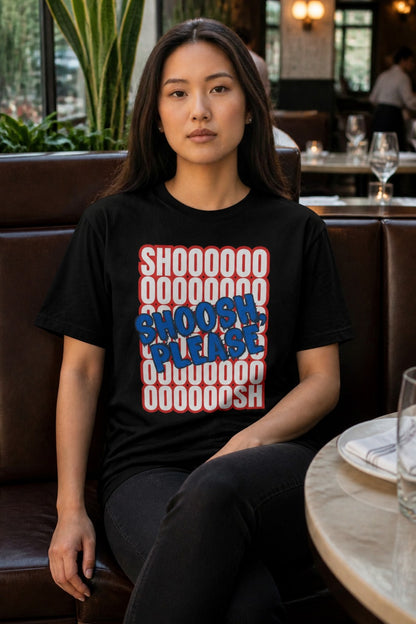 Chad Gable Shoosh Please Black T-shirt